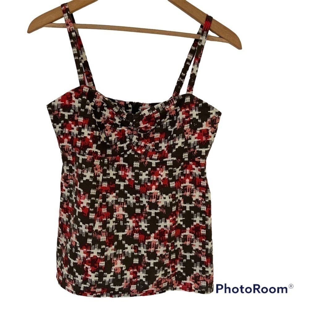 Patagonia Women’s Aztec Hemp And Organic Cotton Tank Top Shirt Size 8
